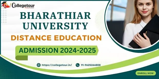 Bharathiar University Distance Education Admission 2024 -25